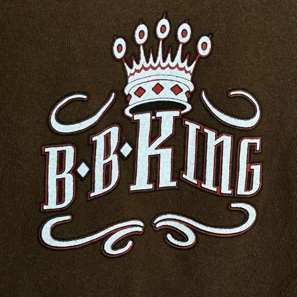 Y2K BB King Guitar Shirt Size XXL - Picture 3 of 6
